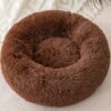 Cat Beds for Indoor Cats Doughnut Dog Bed Kitten Bed Pet Bed Calming Cuter Puppy Bed Small Pet Bed Fluffy Dog Bed Small Round Bed Up to 7 Lbs - Image 4
