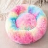 Small Dog Bed Pet Bed Cat Bed Donut Dog Bed Puppy Bed Cat Donut Kitten Beds Dog Sofa Dog Sofa Bed Small Cat Bed Pet Sofa Cute Dog Bed Donut Cat Bed Pet Bed Cat Small Pet Bed for 3Kg Pet - Image 2