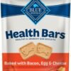 Blue Buffalo Health Bars Crunchy Dog Biscuits, Oven-Baked With Natural Ingredients, Bacon, Egg & Cheese , 16-oz. Bag