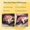 HICC PET Teeth Cleaning Wipes for Dogs & Cats, Remove Bad Breath by Removing Plaque and Tartar Buildup No-Rinse Dog Finger Toothbrush, Disposable Gentle Cleaning & Gum Care Pet Wipes, 50 Counts - Image 4