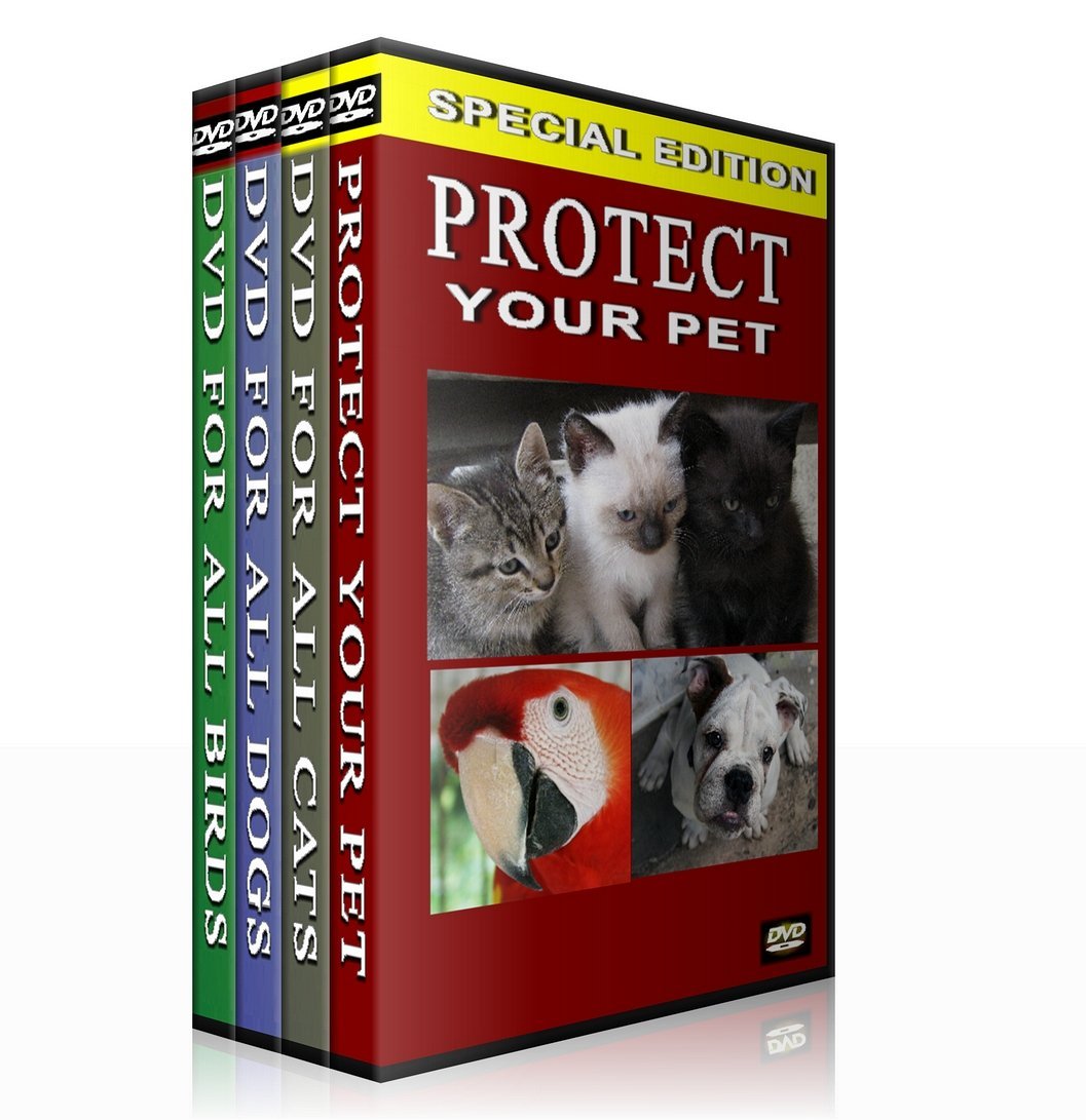 Protect Your Pet -Complete Series for all Cats for all Dogs for all Birds and Protect your pet DVD.