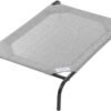 COOLAROO The Original Cooling Elevated Dog Bed, Indoor and Outdoor, Medium, Grey