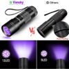 Vansky Black Light UV Flashlight Blacklight 12 LED Urine Detector for Dog/Cat/Pet Urine & Dry Stains and Bed Bug On Carpets/Rugs/Floor,Matching with Pet Odor Eliminator - Image 2