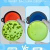 Aonkey Collapsible Dog Bowls with Bottle Carrier, 2 Pack Travel Dog Water Bowl Upgraded Carabiner, One-Piece Molded Rim No Fall Off or Crack, Foldable Silicone Portable for Pets Walking Hiking 15oz - Image 3