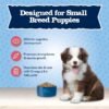 Blue Buffalo Baby BLUE Natural Small Breed Puppy Dry Dog Food, Healthy Growth Formula with DHA, Chicken and Oatmeal Recipe, 4-lb. Bag - Image 4