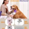 oneisall Dog Hair Vacuum & Dog Grooming Kit/Low Noise Dog Grooming Vacuum12kpa,Dog Vacuum for Shedding Grooming for Pet Hair&Home Cleaning - Image 2