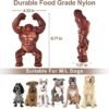 PETSTA Indestructible Dog Toys for Aggressive Chewers, Extreme Tough Toys for Large Dogs, Real Beef Flavored, Dog Bone for Medium/Large Dogs Breed, Gifts for Dogs - Image 4