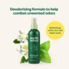 Earth Rated Dog Deodorizing Spray, Conditioning & Odor-Eliminating Perfume for Dogs, for All Coat Types, Refreshing White Tea & Basil Scent, 8 oz.