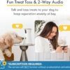 Furbo 360° Dog Camera + Nanny Bundle: Home Security & Dog Safety Alerts, Rotating Pet Treat Dispenser Camera with Speaker, Smart Home Indoor Cam w Phone App (Additional Subscription Required at Setup)