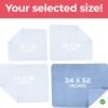 Utopia Bedding Washable Underpads 34" x 52" (Pack of 4), Waterproof Reusable Heavy Absorbency Incontinence Bed Pads for Adults, Kids, Elderly and Pets, Bedwetting Pads for Sofa and Couch (Blue) - Image 4