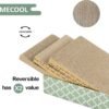MECOOL Cat Scratching Board，3PC Scratch Pad with Box，Reversible Corrugated Scratcher Cardboard and Lounge Bed for Indoor Cats, Catnip - Image 4