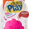 Hartz DuraPlay Bacon Scented Dog Toys, Small (Assorted Color)