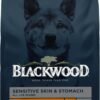 Blackwood Sensitive Skin & Stomach Dry Dog Food, Lamb Meal & Brown Rice with Ancient Grains, 24 Pound Bag with Prebiotics & Probiotics to Promote Gut Health