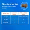 Cosequin Joint Health Supplement for Dogs - With Glucosamine, Chondroitin, MSM, and Omega-3's, 120 Soft Chews - Image 7