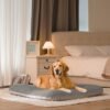 Magic Dog Super Soft Extra Large Dog Bed, 47 Inches Orthopedic Foam Dog Beds for XL Dogs, Jumbo Pet Bed with Anti Slip Bottom, Dog Sleeping Mattress with Removable and Washable Cover, Grey - Image 9