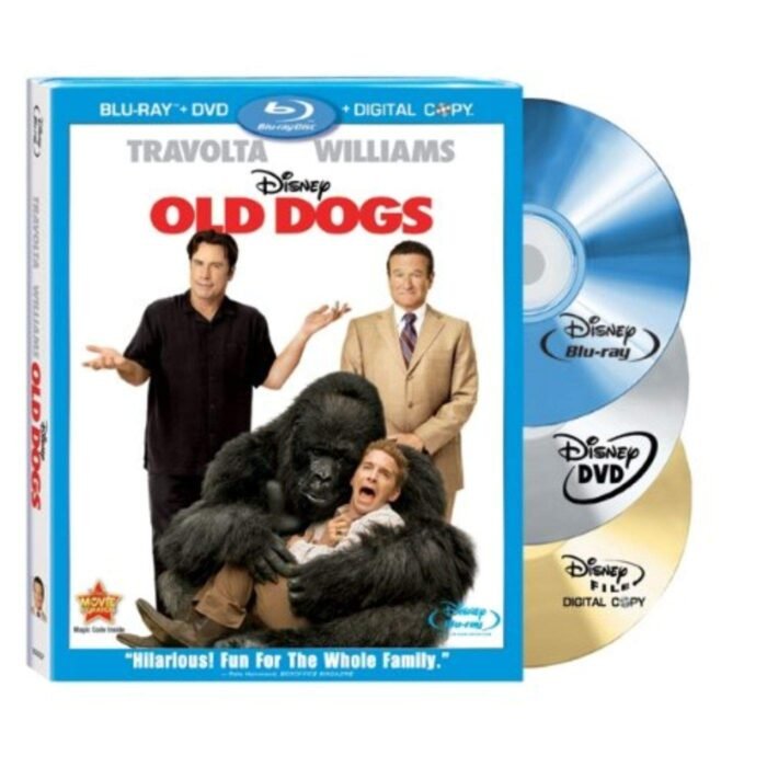 Old Dogs (Three-Disc Blu-ray Combo Pack w/ DVD + Digital Copy)