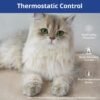 NICREW Pet Heating Pad for Dogs and Cats, Heated Cat Bed with Steel-Wrapped Cord and Soft Fleece Cover, 17.7 x 15.7 Inches, 30 Watts - Image 2