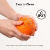 【New Material】Cheerble Smart Interactive Dog Toy, Wicked Ball AIR, Automatic Moving, Bouncing, and Rotating Ball, E-TPU Material, IPX7 Waterproof Rating, Active Rolling Ball for Medium and Large Dogs - Image 7