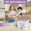 400 Dog Wipes for Paws and Butt Plant Based Hypoallergenic Pets Cleansing & Deodorizing Anal Gland Hygienic Puppy Wipes for Dogs Face and Body Wipes Cleaning Fur Doggie Wipes Doggy Wipes (Lavender) - Image 5