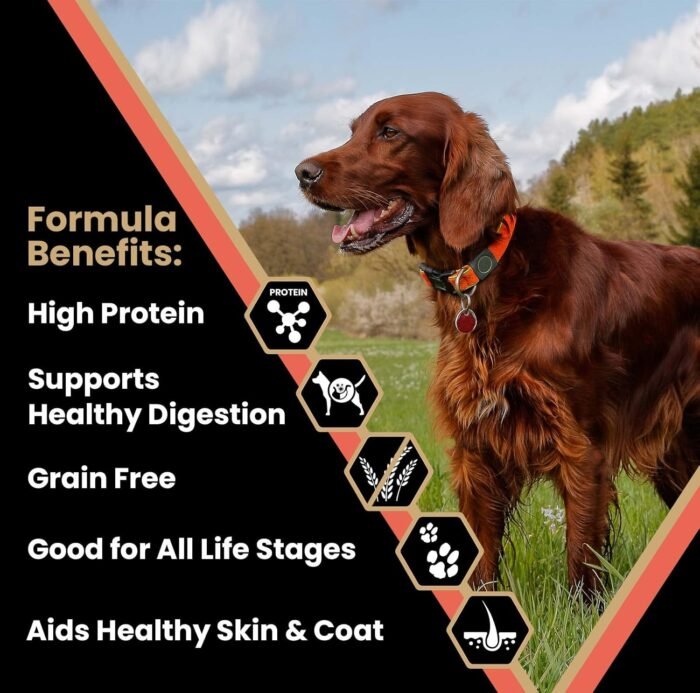 71NbW-1wR0L._AC_SL1500_.jpg Victor Super Premium Dog Food – Grain Free Yukon River Canine – for Dogs of All Life Stages – High Protein Dry Dog Food for All Normally Active Dogs, 15 lb