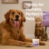 HICC PET Teeth Cleaning Wipes for Dogs & Cats, Remove Bad Breath by Removing Plaque and Tartar Buildup No-Rinse Dog Finger Toothbrush, Disposable Gentle Cleaning & Gum Care Pet Wipes, 50 Counts - Image 7