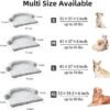 Calming Dog Bed Fluffy Plush Dog Mat for Furniture Protector with Removable Washable Cover for Large Medium Small Dogs and Cats (Large, Light Grey) - Image 2