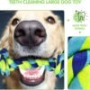 SHARLOVY Large Tough Chew Toys for Aggressive Chewers Large Breed,Heavy Duty Dental Rope Toys Kit for Medium Dogs,5 Knots Indestructible Cotton Puppy Teething Chew Tug Toy Set of 9 - Image 4