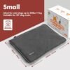 Mora Pets Self Heating Cat Bed Self Warming Cat Pad Ultra Warm Thermal Cat Mat Pet Bed 24 x 18 Inches with Removable Cover Outdoor Indoor for Cats and Small Dogs Machine Washable - Image 5