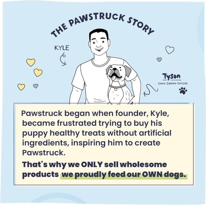 71Q1RnXA5SL._AC_SL1500_.jpg Pawstruck All-Natural 4" Bully Stick Rings for Dogs - Rawhide-Free, 100% Beef, Single Ingredient Dental Chew Bones - Fully Digestible, Low Odor - 10 Count - Packaging May Vary