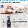Casfuy 6-Speed Dog Nail Grinder - Newest Enhanced Pet Nail Grinder Super Quiet Rechargeable Electric Dog Nail Trimmer Painless Paws Grooming & Smoothing Tool for Large Medium Small Dogs (Blue) - Image 4