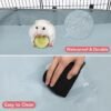 12 Panels Small Animal Playpen,Pet Playpen with Waterproof Mat,C&C Cage for Guinea Pigs,Puppy Play Pen,Bunny Playpen,Indoor Outdoor Portable Metal Wire Yard Fence - Image 5