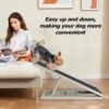 Adjustable Dog Ramp Bed for Small Pets Folding Collapsible Cat Ramps with Non Slip Carpet Portable Indoor Puppy Ramp for Sofa,Chair