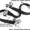Upgraded Puppy Bells Dog Doorbells for Door Knob/Potty Training/Go Outside-Dog Bells for Puppies Dogs Doggy Doggie Pooch Pet Cat for Dog Lovers-Premium Quality-3 Snaps for Length Adjustment - Image 2