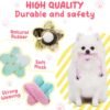 XIUGOAL Pink Puppy Toys for Boredom - 23 Pack Puppy Chew Toys for Teething, Interactive Dog Toys for Puppies, Cute Small Dog Toys with Treat Ball, Squeaky Dog Chew Toys and Ropes - Image 6
