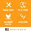 Full Moon Chicken Jerky Tenders Healthy All Natural Dog Treats Human Grade Made in USA 26 oz - Image 5
