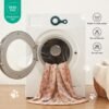 1 Pack 3 Blankets Super Soft Fluffy Premium Fleece Pet Blanket Flannel Throw for Dog Puppy Cat Paw Brown/Pink/White Small(23x16 inch) - Image 5