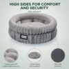 BALANCE Cat Bed Kitten Bed, Washable Round Cat Beds for Indoor Cats, Super Soft Plush Faux Fur Pet Bed for Puppy and Kitten with Anti-Slip Bottom - Image 5