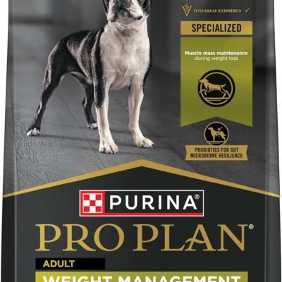 Purina Pro Plan Small Breed Weight Management Dry Dog Food, Shredded Blend Chicken and Rice Formula - 6 lb. Bag