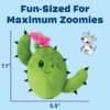 Barkbox 2 in 1 Interactive Plush Dog Toy - Rip and Reveal Toy for Dogs and Puppies - Stimulating Squeaky Pet Toys | Consuela Cactus (Large) - Image 4
