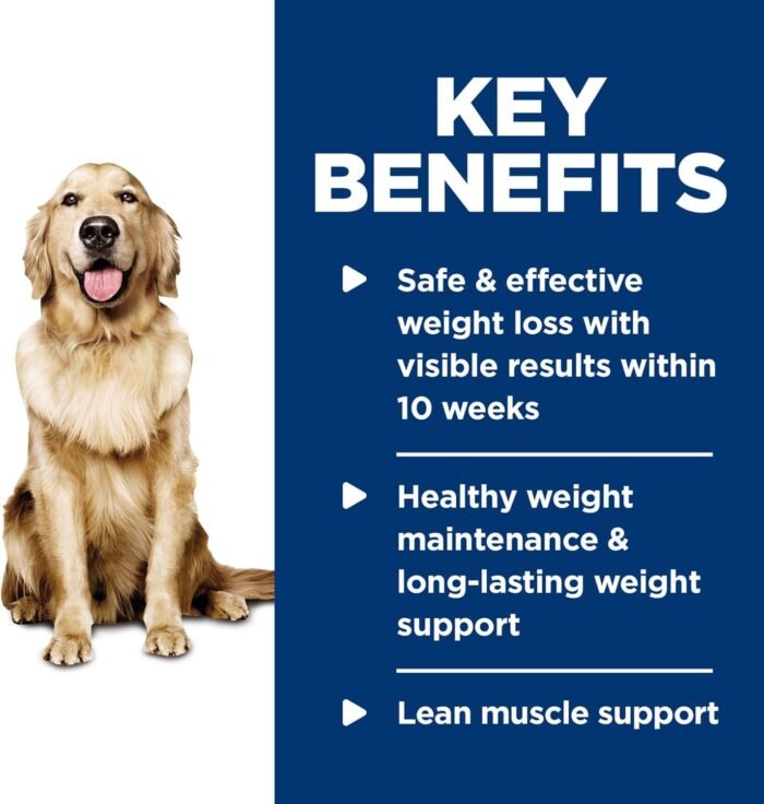 Hill's Science Diet Perfect Weight, Adult 1-6, Weight Management Support, Wet Dog Food, Chicken & Vegetables Stew, 12.5 oz Can, Case of 12