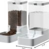 Gravity Pet Feeder and Water Dispenser Set, Automatic Dog Feeder and Dog Water Dispenser for Dogs Cats Pets Animals Large Capacity(3.8L) - Image 4