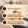 All-Natural Lick Safe Dog Paw Balm for Dogs & Cats | 2 Pack Dog Paw Pad Balm Paw Protector, Moisturizer & Soother for Dry Cracked Paws & Noses | Snout Soother for Dogs (1.23oz*2) - Image 6