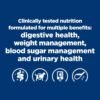 Hill's Prescription Diet w/d Multi-Benefit Digestive/Weight/Glucose/Urinary Management Chicken Flavor Dry Dog Food, Veterinary Diet, 27.5 lb. Bag