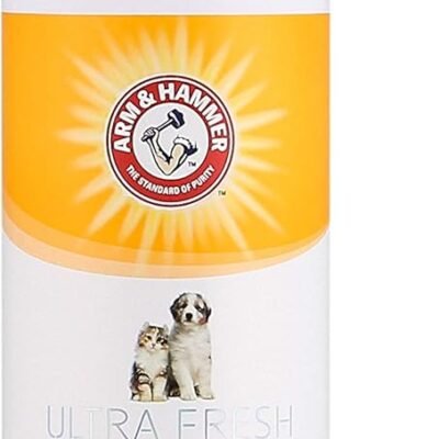 Arm & Hammer for Pets Ultra Fresh Waterless Bath Spray for Dogs in White Jasmine Scent | Dry Dog Shampoo, Dog Spray | Waterless Dog Shampoo and Dog Deodorizing Spray, Dog Spray Deodorizer Perfume