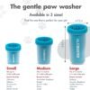 Dexas Blue Large Dog Paw Cleaner for Dogs - Premium Quality Pet Supplies and Dog Accessories - Easy to Use and Clean, Mess Free, Essential Dog Product - Image 3