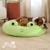 Squishmallows 20-Inch Wendy Frog Pet Bed - Small Ultrasoft Official Squishmallows Plush Pet Bed - Image 6
