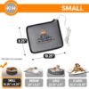 K&H Pet Products Pet Bed Warmer, Turn Any Pet Bed Into a Heated Cat or Dog Bed, Waterproof Indoor Heated Warming Pad Insert, Automatic Temperature, Safety Listed - Small 10.25 X 9.25in Gray