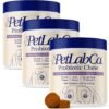 PetLab Co. Probiotics for Dogs, Support Gut Health, Occasional Diarrhea, Digestive Health & Seasonal Allergies - Pork Flavor - 30 Soft Chews - Packaging May Vary (Value 3-Pack)