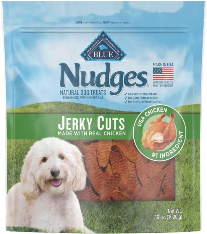 Blue Buffalo Nudges Jerky Cuts Natural Dog Treats Chicken