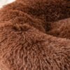 Cat Beds for Indoor Cats Doughnut Dog Bed Kitten Bed Pet Bed Calming Cuter Puppy Bed Small Pet Bed Fluffy Dog Bed Small Round Bed Up to 7 Lbs - Image 5